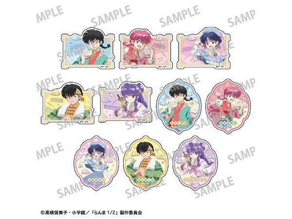 Ranma 1/2: Trading Acrylic Clip / China Coordination: 1Box (10pcs)
