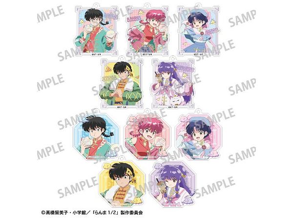 Ranma 1/2: Trading Acrylic Keychain / China Coordination: 1Box (10pcs)