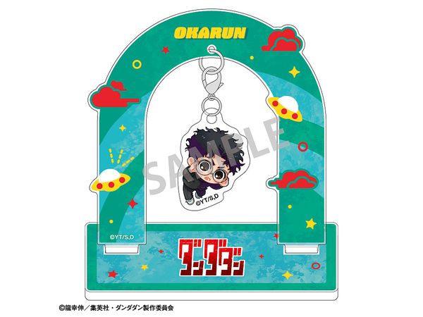 DAN DADAN: Hanging Acrylic Stand Okarun/Okkochi