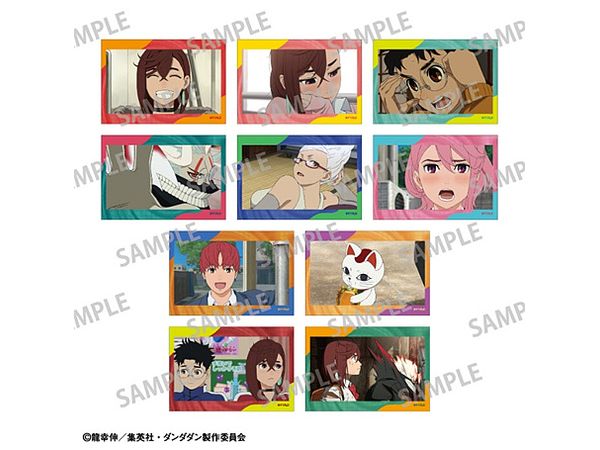 DAN DADAN: Trading Square Can Badge 1Box 10Pcs