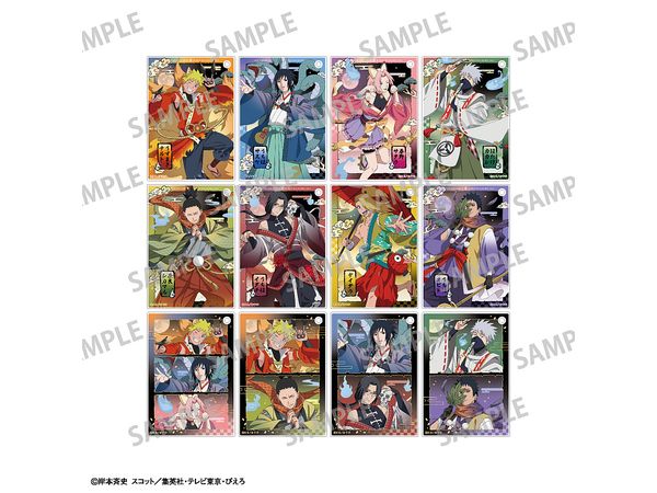 Naruto: Trading Acrylic Sheet / Yokai Arrangement Costume 1Box 12Pcs