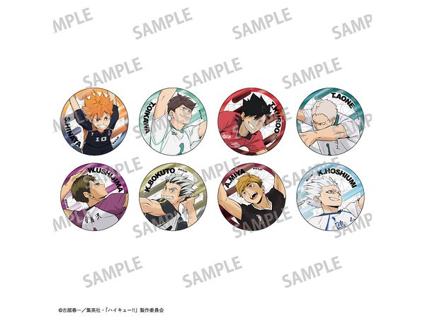 Haikyu!!: Trading Metallic Can Badges_Vol.1 1Box 8Pcs