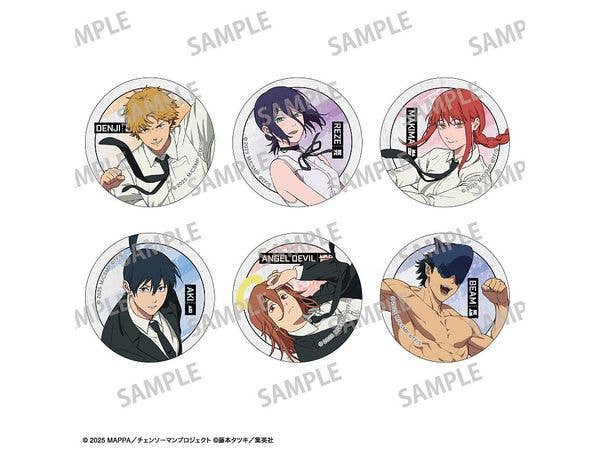 Chainsaw Man: Reze Arc: Trading Badges / Floating Feeling 1 Box Of 6