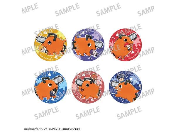 Chainsaw Man: Reze Arc: Trading Badges / Mottekutuku 1 Box Of 6