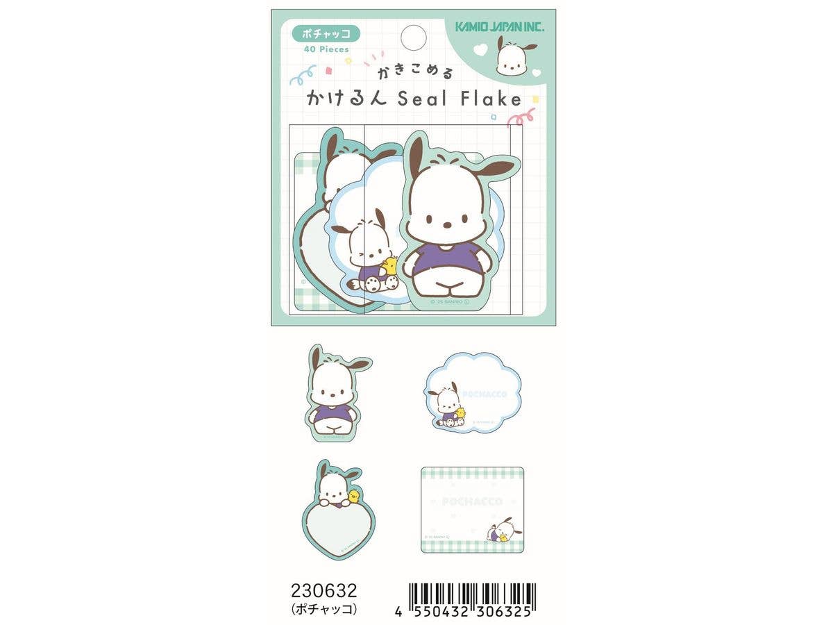 Sanrio Kakerun Sticker Flakes / Pochacco