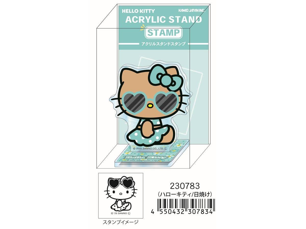 Sanrio Acrylic Stand Stamp / Hello Kitty_Hidake