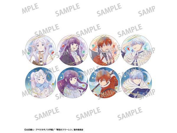 Frieren: Beyond Journey's End: Trading Foil Stamped Tin Badge/Kamiani Touch 1 Box 8Pcs