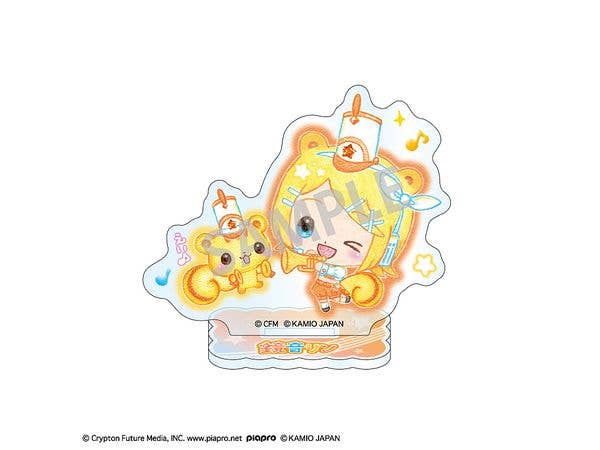 Hatsune Miku x Happy March: Mini Acrylic Stand - Kagamine Rin