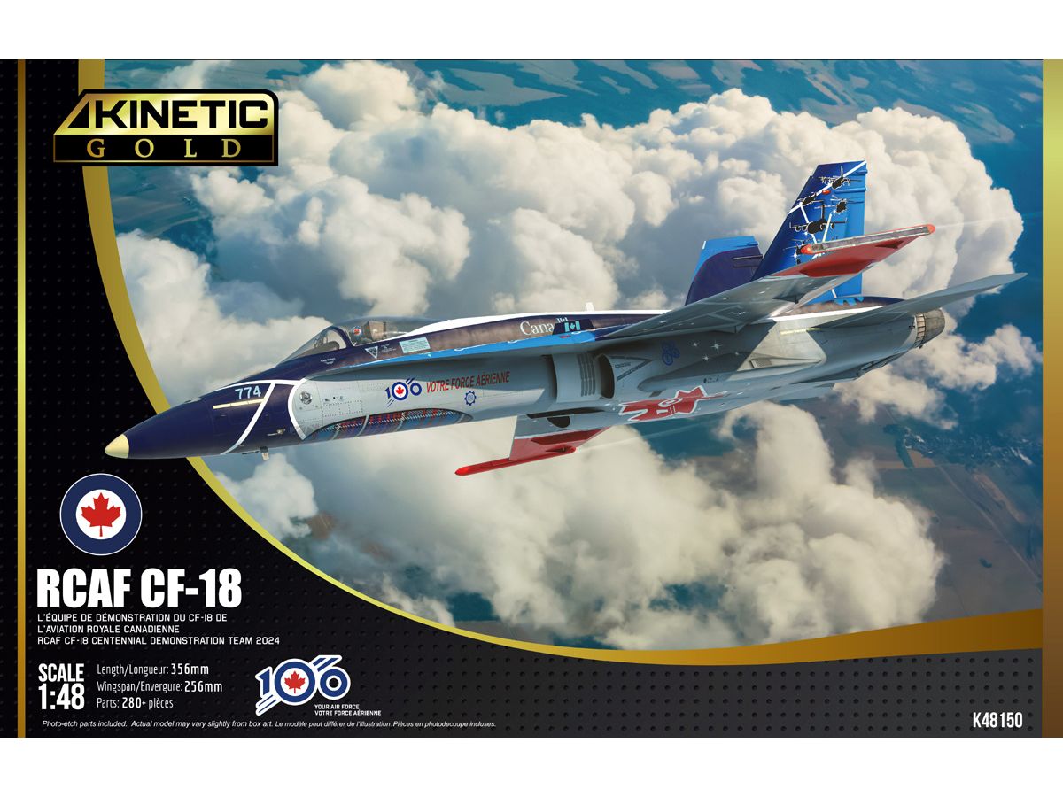 RCAF CF-18 Centennial Demonstration Team 2024