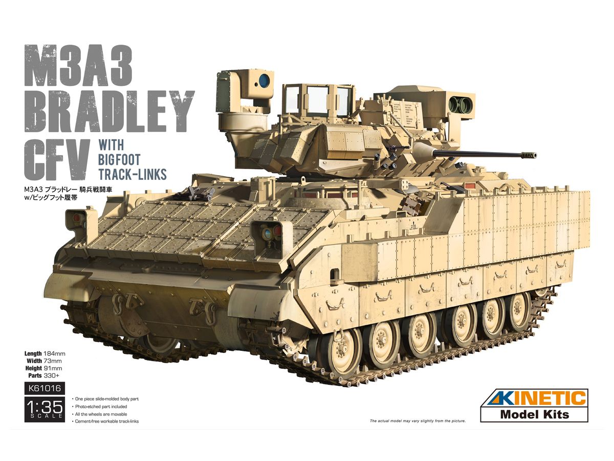 M3A3 Bradley CFV with Big Foot Track-links