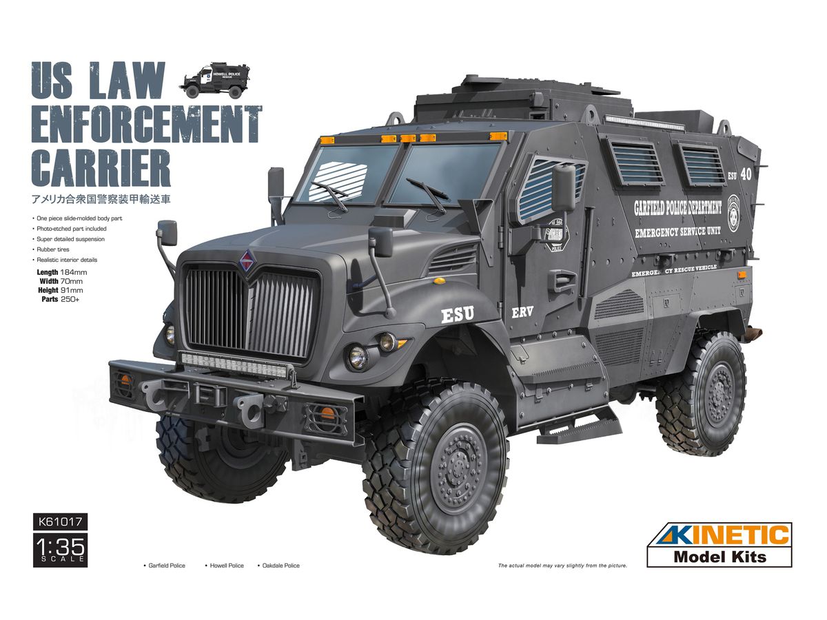 US Law Enforcement Carrier