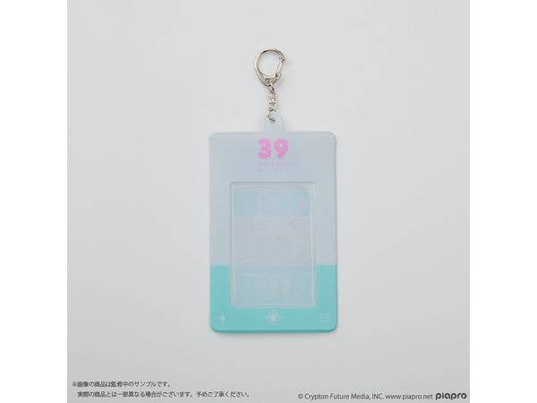 Hatsune Miku Photo Card Keychain