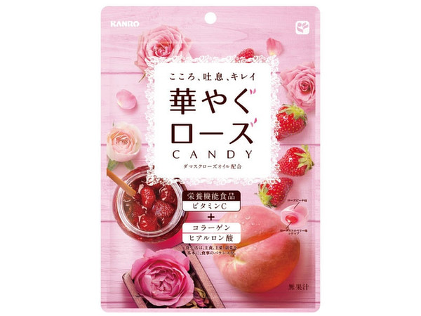 Hanayagu Rose Candy (70g)