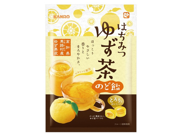 Honey Yuzu Tea Throat Drops: 70g