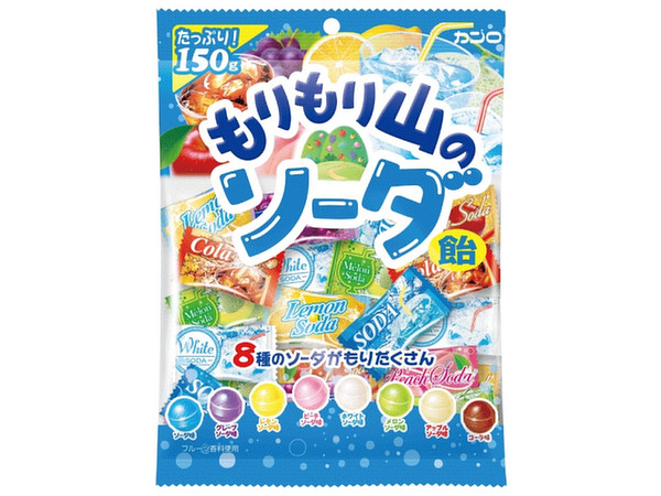 Morimoriyama no Soda Candy 150g