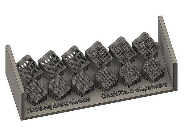 F-16 Chaff Flare Dispensers (for TAMIYA)