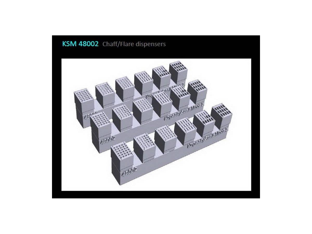 Chaff/flare dispensers