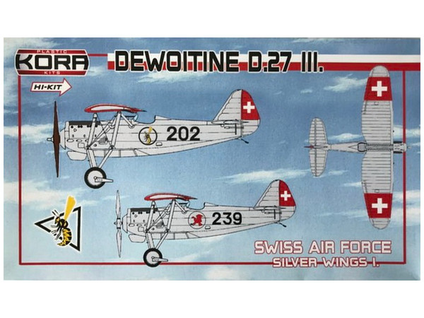 Dewoitine D.27 III "Swiss AF" Silver Wings I