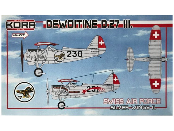 Dewoitine D.27 III "Swiss AF" Silver Wings II