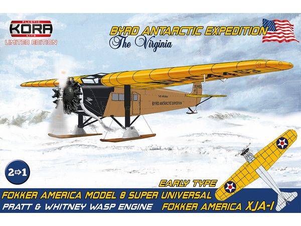Fokker America Model 8 Super Universal 'Byrd Antarctic Expedition' (Early, Wasp Engine)