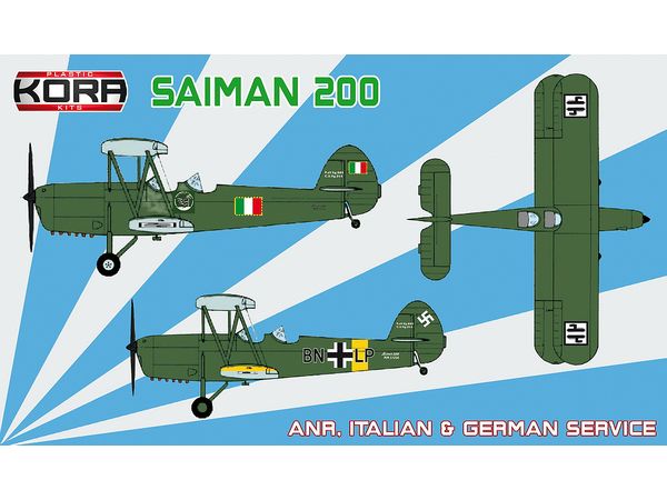 Saiman 200 'ANR, Italian & German Service'