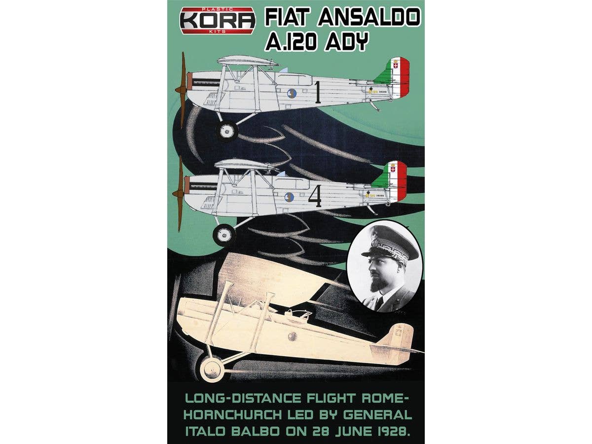 Fiat Ansaldo A.120 Ady 'Balbo's Long Distance Flight'