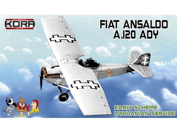 Fiat Ansaldo A.120 'Lithuanian AF - Early Scheme'