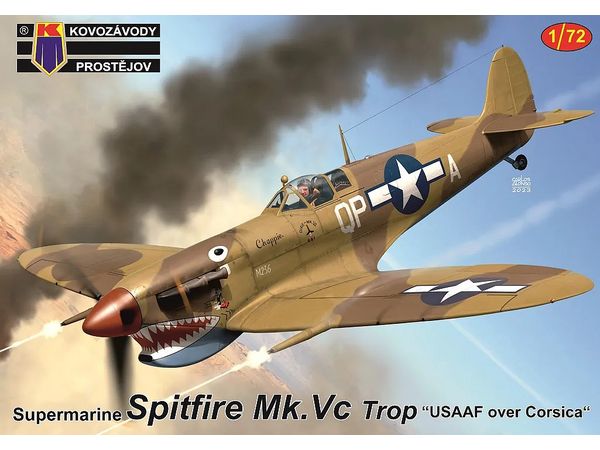 Spitfire Mk.Vc Trop USAAF over Corsica