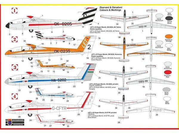 Let L-23 ''Super Blanik'' Over Europe