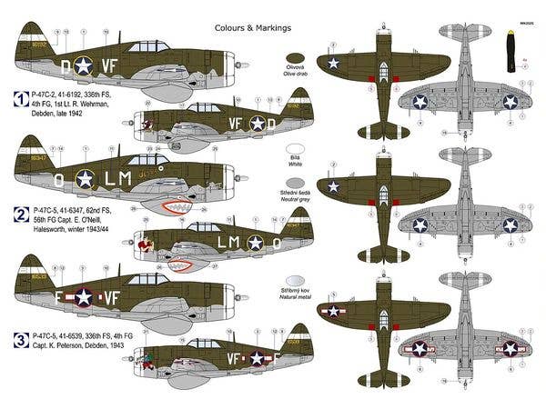 P-47C-2/5 ''Thunderbolt'' with Ferry tank