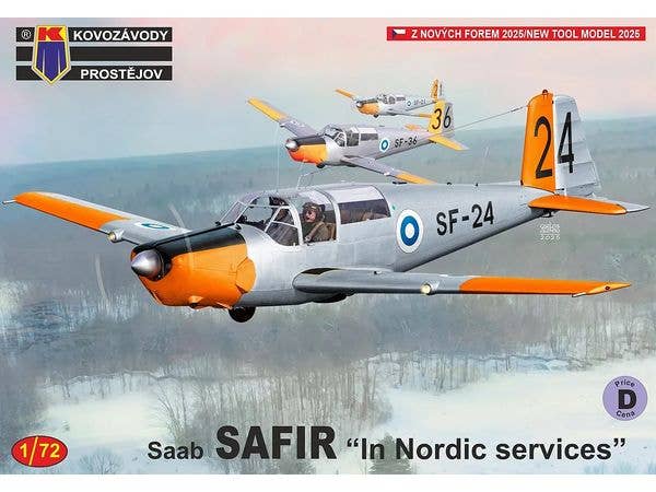 SAAB Safir ''In Nordic services''