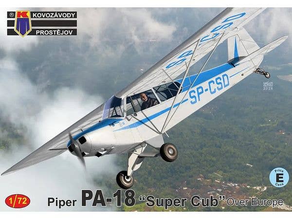 PA-18 'Super Cub' Over Europe