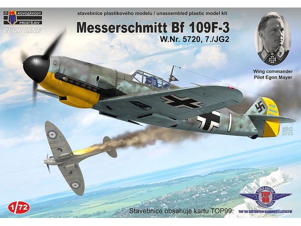 Messerschmitt Bf109F-3 Egon Mayer 7./JG52