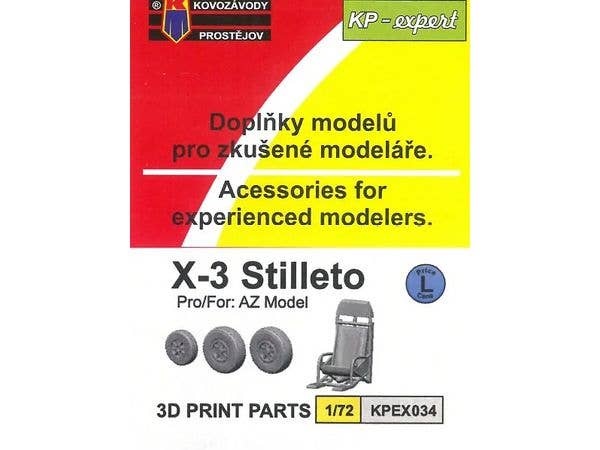 X-3 Stilleto wheels and seat