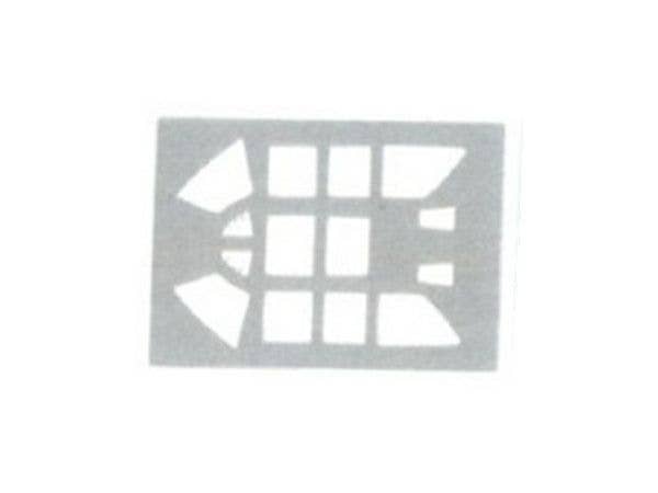 P-47C Razorback - mask for canopy and wheel disks