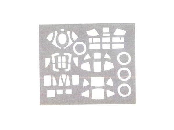 Hampden mask for canopy and wheel disks