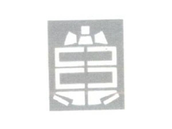 Fieseler Fi 167 mask for canopy