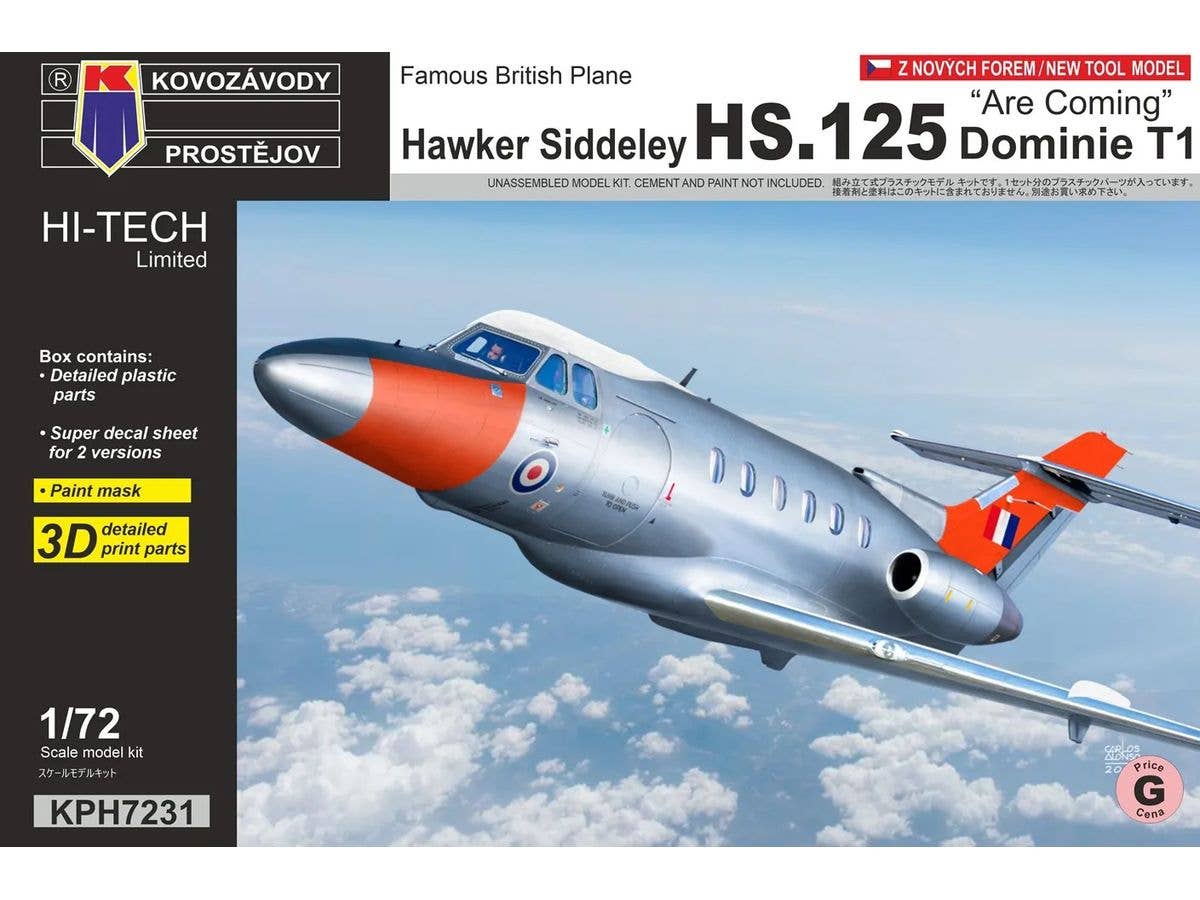 HS 125 Dominie T.1 'Is Coming'