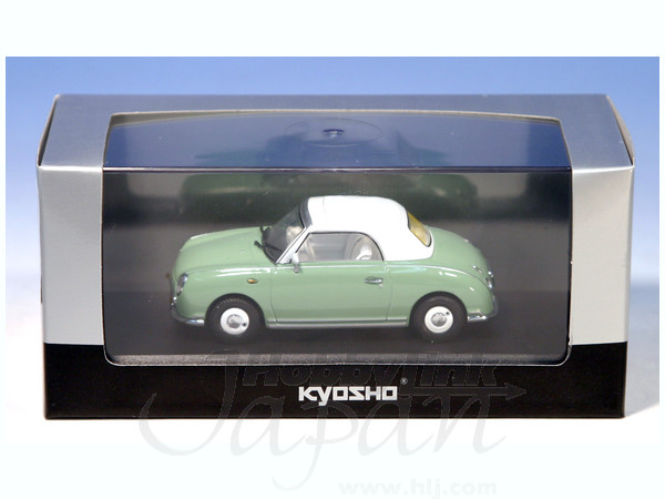 京商 1/43 日産 FIGARO Emerald Green ミニカー フィガロ エメラルド