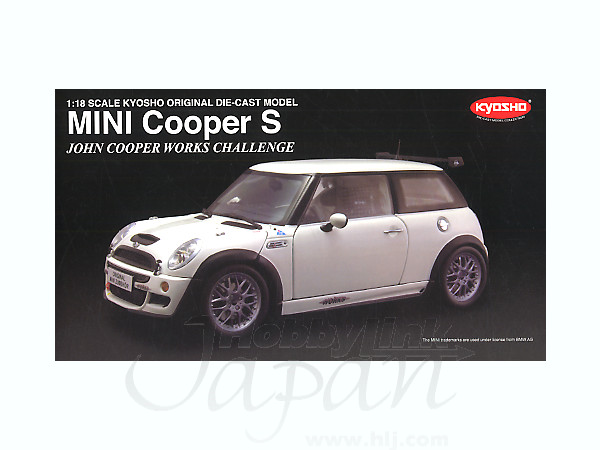 1/18 Mini Cooper S John Cooper Works Challenge White