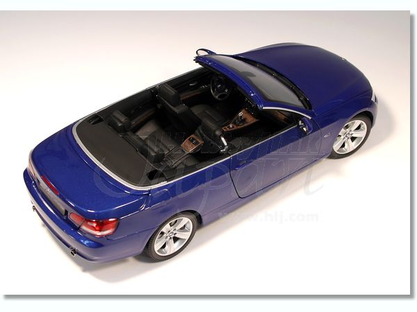 1/18 BMW 335i Convertible Blue