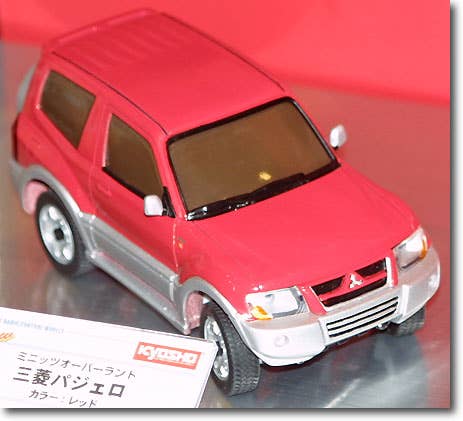 京商 ミニッツ MITSUBISHI PAJERO 赤（初めまして！ | KYOSHO RC