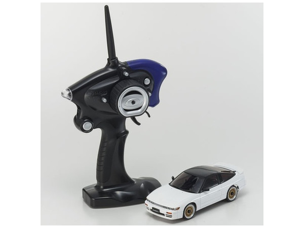 Mini-Z AWD Nissan Sileighty with LED White/Black Roof Ready Set MA-020