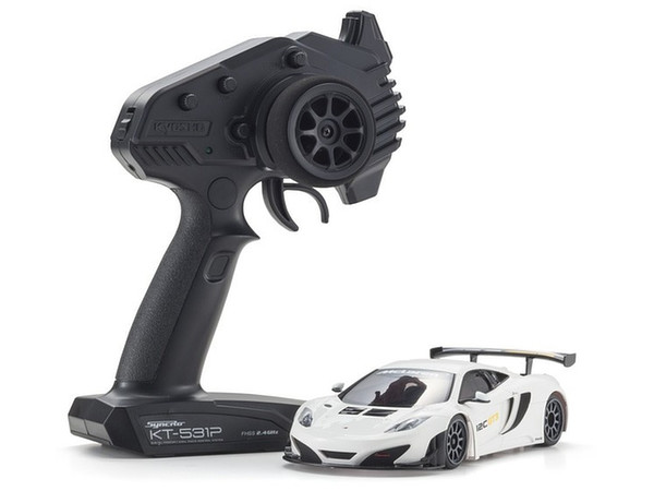 Mini-Z RWD McLaren 12C GT3 2013 White Ready Set MA-03F