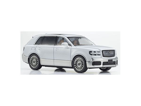 Toyota Century (White Crane) (White/Silver) Interior: Mid Brown