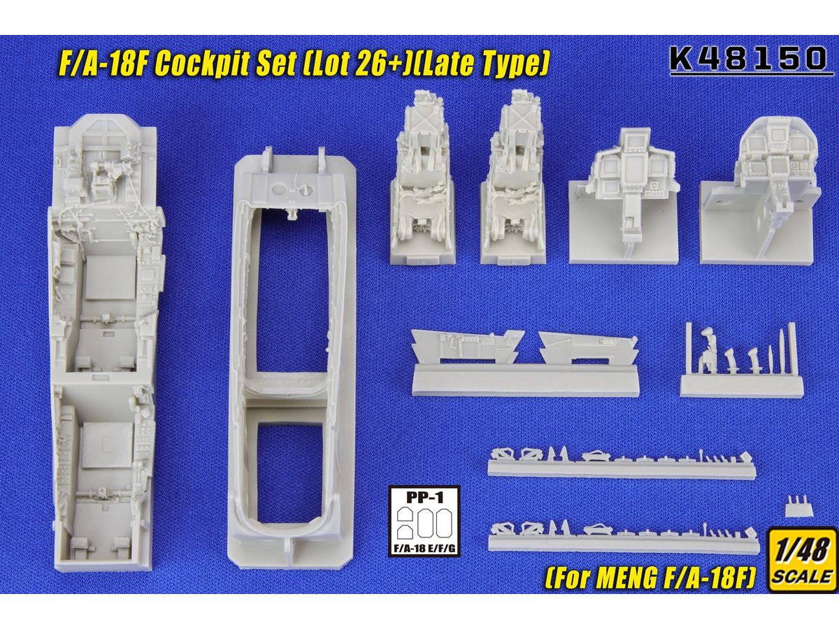 F/A-18F Cockpit Set (Lot 26+) (Late Type) (for MENG)