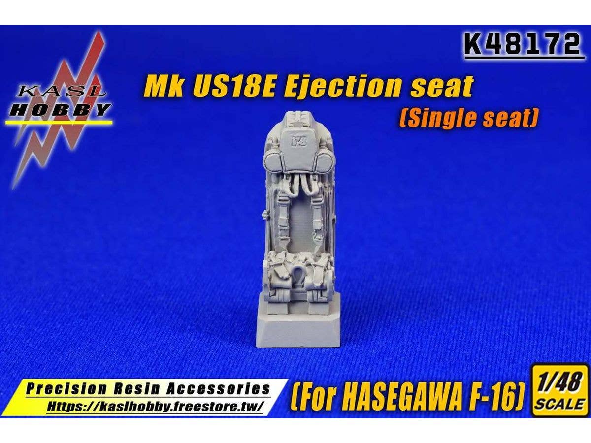 Mk US18E Ejection seat for single-seat F-16 (Hasegawa)