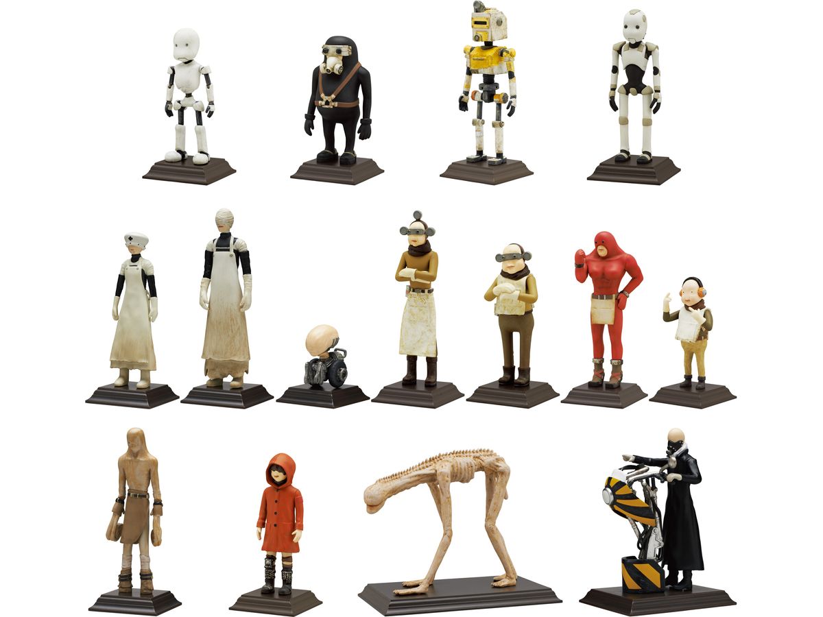 JUNK HEAD Figure Mascot Set of 17