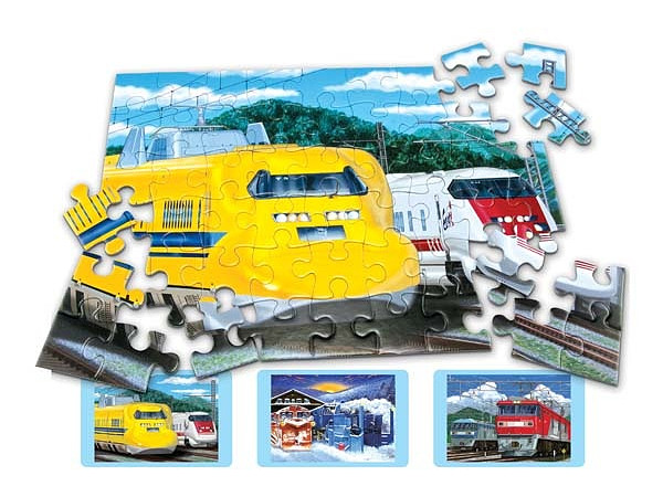 Kumon Jigsaw Puzzle: Step 4 Let's Go Service Vehicle