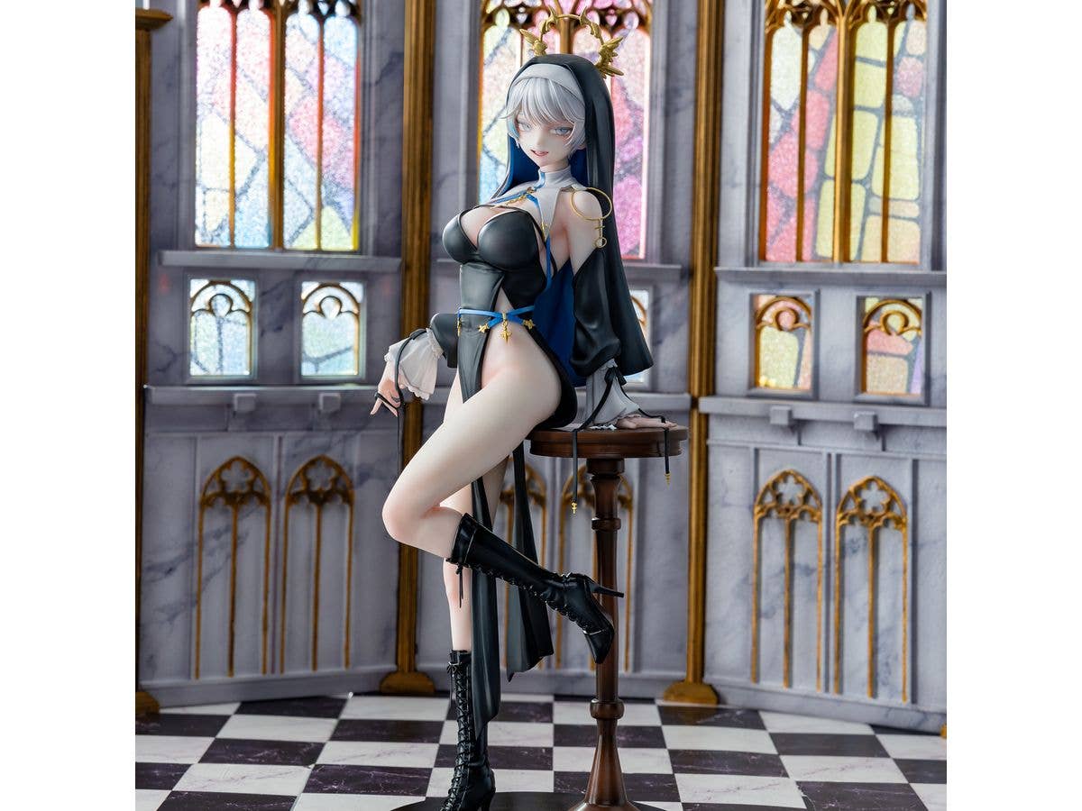 Nun Anastasia illustration by Ohisashiburi Deluxe Edition